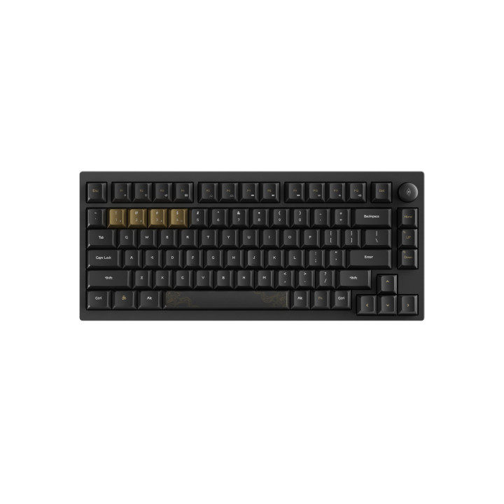 Безжична механична геймърска клавиатура Keychron Black Myth Wukong, TTC Golden Pink, RGB подсветка - WKD-21 - 2
