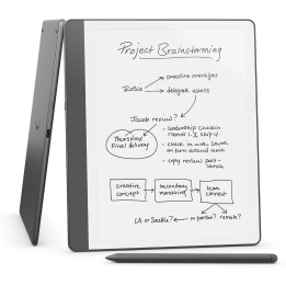 Четец Amazon Kindle Scribe, 10.2" E Ink Carta 300ppi, MediaTek MT8113, 2GB RAM, 16GB памет - KINDLE-EBOOK-SCRIBE16PRT - 1