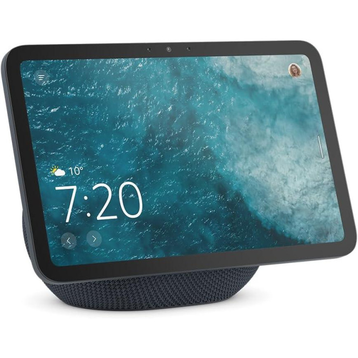 Портативна колонка Amazon Echo Show 8 Gen 4, 8" дисплей, 30W, черен - SHOW8G4-BK - 1