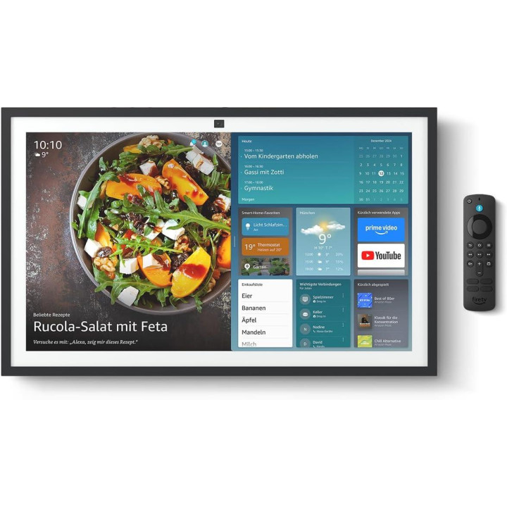 Умна колона Amazon Echo Show 21, 21" FHD дисплей, Fire TV, Alexa, Bluetooth/Wi-Fi - B0CDW6GQY6 - 1