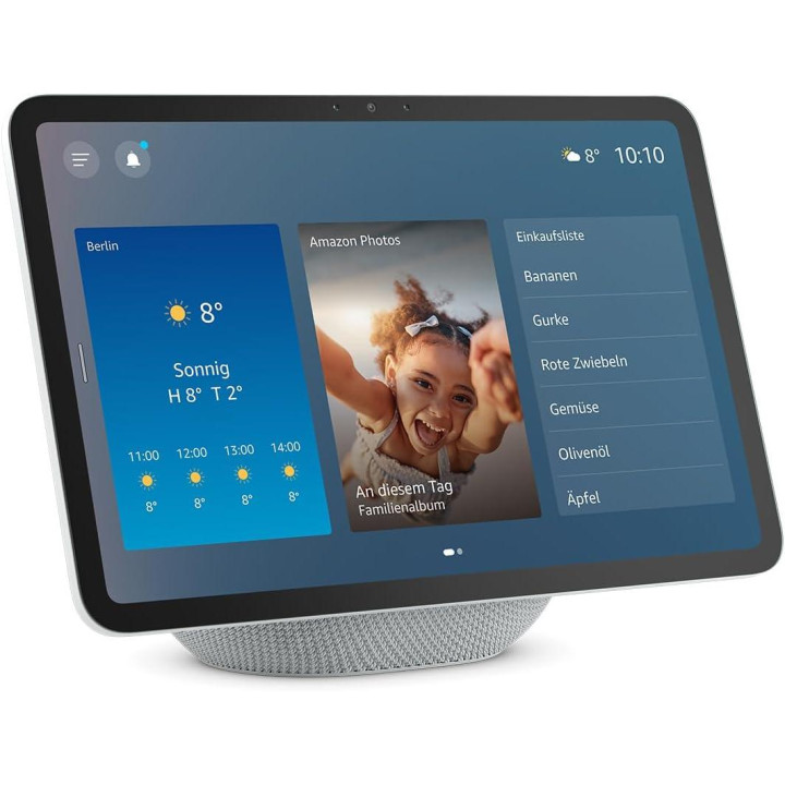 Смарт колонка Amazon Echo Show 11, 11" Full HD, 3D аудио, Бял - B0DTQDPW1X - 1