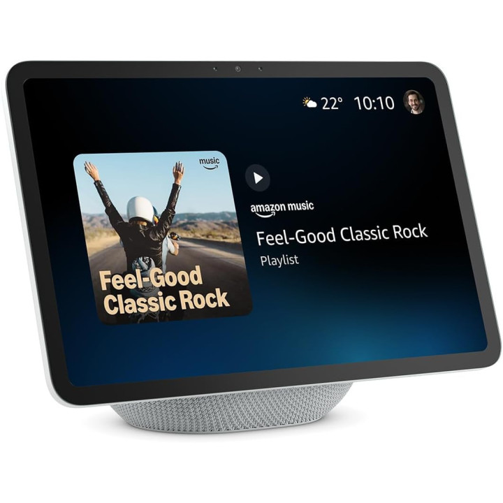 Смарт колонка Amazon Echo Show 11, 11" Full HD, 3D аудио, Бял - B0DTQDPW1X - 3