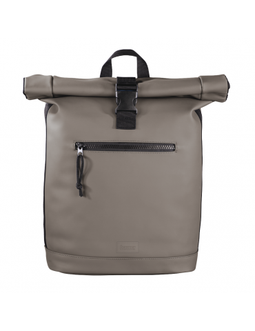 Раница за лаптоп Hama Roll-top Merida за 15.6" лаптоп, кафяво - Hama-216494