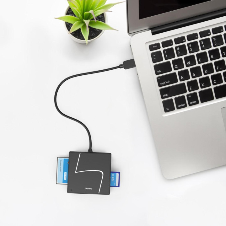 Четец за карти HAMA, USB-A 3.0, SD/microSD/CF/MS - HAMA-200148 - 7