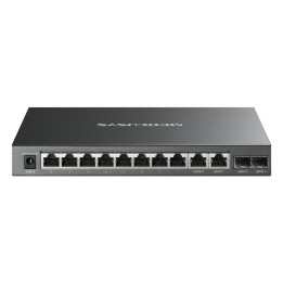Мрежов комутатор Mercusys MS112GMP, 12-портов гигабитов с 8 PoE+ порта  - 1