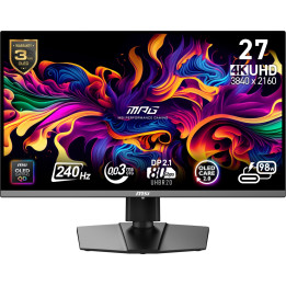 Монитор MSI MPG 272URX QD-OLED, 26.5" 4K QD-OLED 240Hz - 9S6-3CD79A-054 - 1