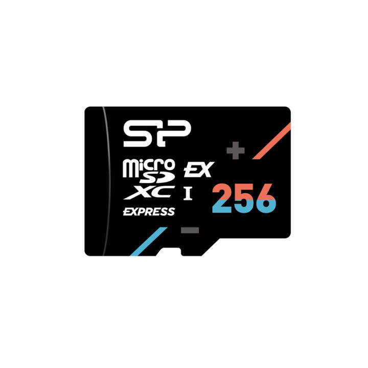 SD карта Silicon Power Hypera, 256GB MicroSDXC Class 10 U3 V30 - SP256GBSTEI31V10 - 1
