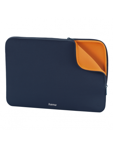 Калъф за лаптоп Hama Neoprene, до 40 см (15.6"), Син - Hama-216515