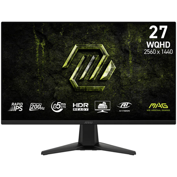 Монитор MSI MAG 275QF E20, 27" WQHD 200Hz IPS - 9S6-3CAA1M-003 - 1