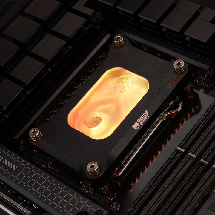 Водно охлаждане за процесор Thermal Grizzly Mycro Pro RGB, AM5 сокет - TG-MY-P-RGB-AMD - 8