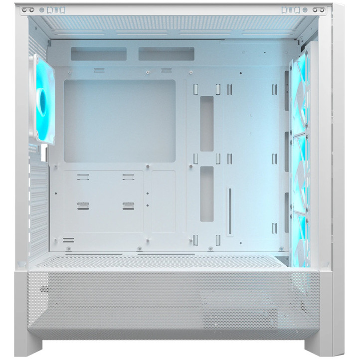Кутия за компютър COUGAR GAMING MX230 RGB, Midi Tower, Бял, RGB контрол, 4x 120mm aRGB вентилатора - CGR-2PC8W-RGB - 11