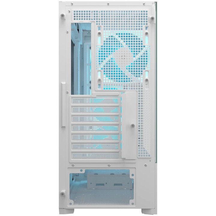 Кутия за компютър COUGAR GAMING MX230 RGB, Midi Tower, Бял, RGB контрол, 4x 120mm aRGB вентилатора - CGR-2PC8W-RGB - 13