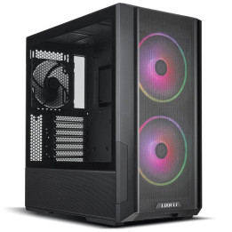 Кутия за компютър Lian-Li LANCOOL 216, Mid-Tower, Tempered Glass, Черна - G99.LAN216RX.00 - 1
