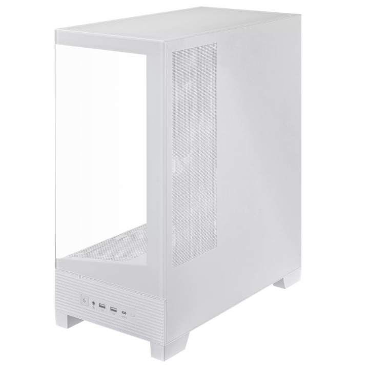 Кутия за компютър ASUS A31 Plus TG White, Middle Tower, ATX/mATX/ITX, Прозрачен капак - 90DC00R3-B19000 - 4