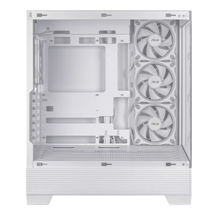 Кутия за компютър ASUS A31 Plus TG White, Middle Tower, ATX/mATX/ITX, Прозрачен капак - 90DC00R3-B19000 - 6
