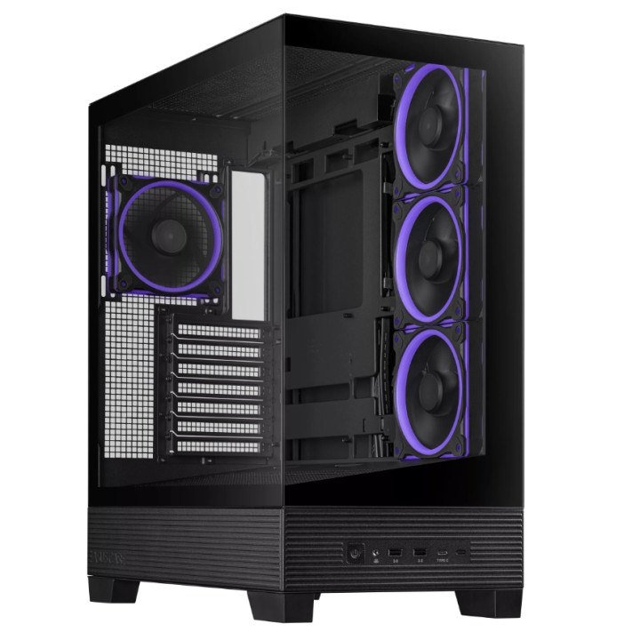 Кутия за компютър ASUS A31 Plus TG, Middle Tower, ATX/mATX/ITX - 90DC00R0-B19000 - 1