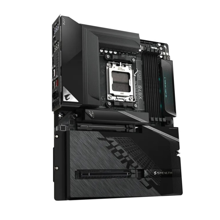 Дънна платка Gigabyte X870 AORUS STEALTH, DDR5, Wi-Fi 7, ATX - X870 A STEALTH - 3