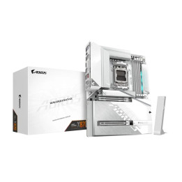 Дънна платка Gigabyte X870 AORUS STEALTH ICE, DDR5, Wi-Fi 7, ATX - X870 A STEALTH ICE - 1