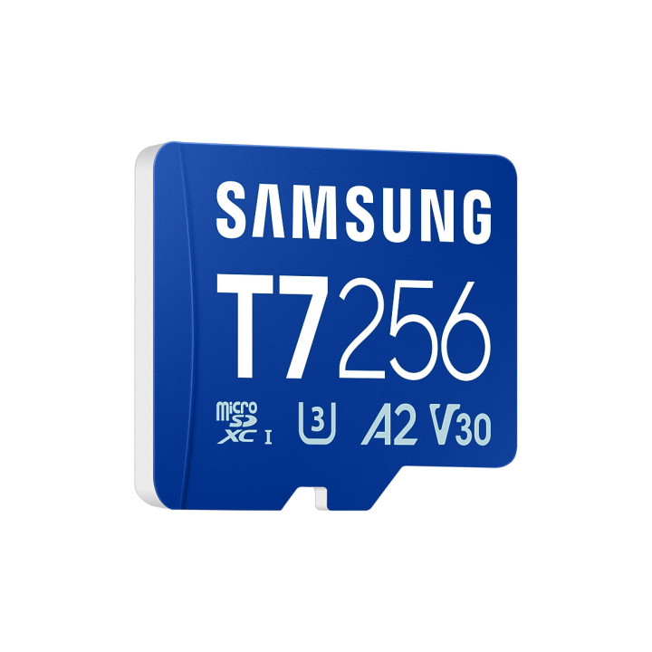 SD карта SAMSUNG T7, 256GB MicroSDXC U3 V30 A2 170MB/s - WW - 3