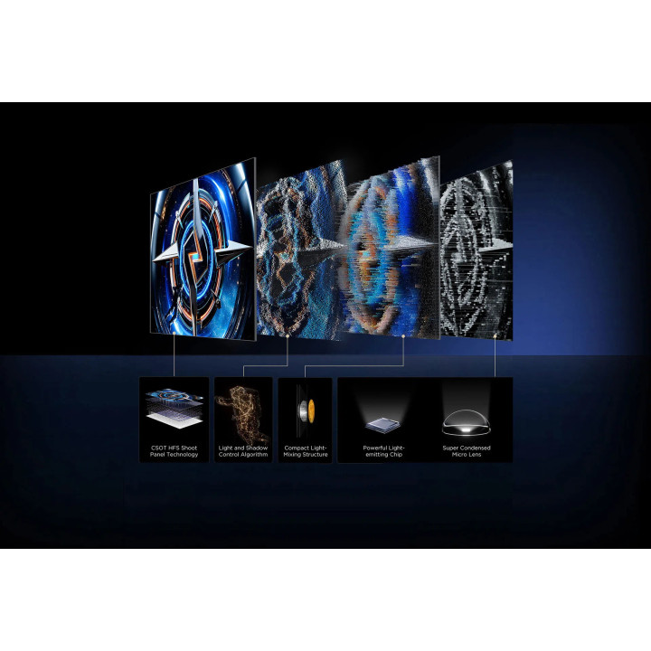 Монитор TCL 27C2A, 27" QD-Mini LED 4K 160Hz, 1196 Dimming Zone, 1200nits - 6