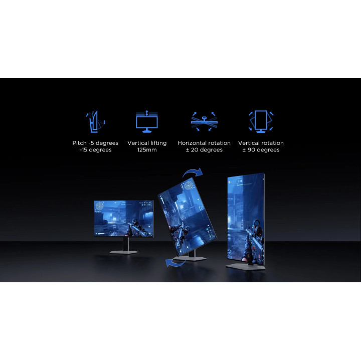 Монитор TCL 27C2A, 27" QD-Mini LED 4K 160Hz, 1196 Dimming Zone, 1200nits - 11