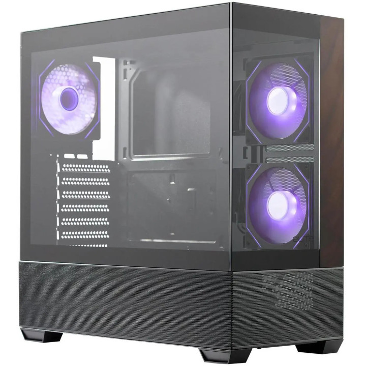 Кутия за компютър Cooler Master Elite 690 Wood, Mini Tower, ATX/Micro ATX/Mini ITX - E690-KHNN-S00 - 2