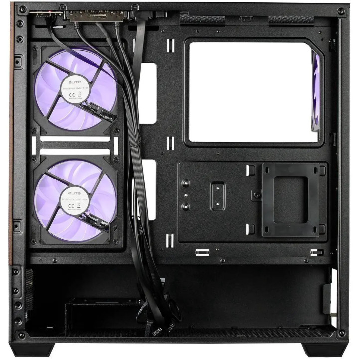 Кутия за компютър Cooler Master Elite 690 Wood, Mini Tower, ATX/Micro ATX/Mini ITX - E690-KHNN-S00 - 6