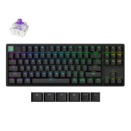 Безжична геймърска механична клавиатура Keychron K8 HE Magnetic Switch - Standard Edition - K8H-J1 - 1
