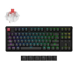 Геймърска Механична клавиатура Keychron C3 Pro 8K QMK - Super Red Switch, Hot-Swappable, RGB - C3PX-H1 - 1
