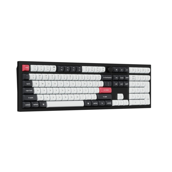Безжична механичка клавиатура Keychron Q6 HE QMK Gateron Double-Rail Magnetic Switch, Carbon Black- Q6H-M1 - 5