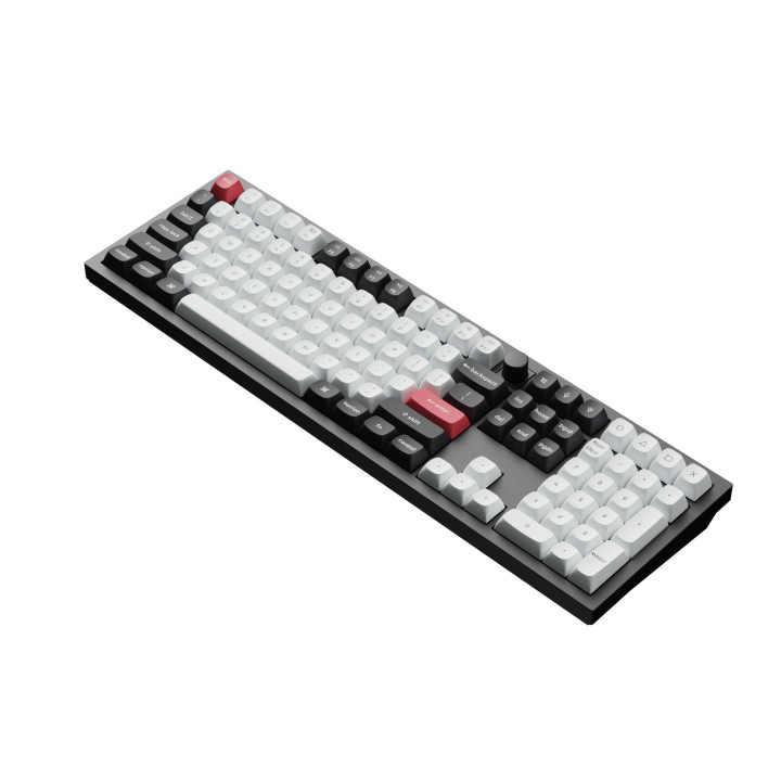 Безжична механичка клавиатура Keychron Q6 HE QMK Gateron Double-Rail Magnetic Switch, Carbon Black- Q6H-M1 - 7