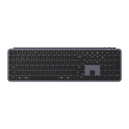 Безжична Bluetooth клавиатура Keychron B6 Pro, Пълен размер, нископрофилни бутони, Bluetooth/Wireless - B6P-K1 - 1