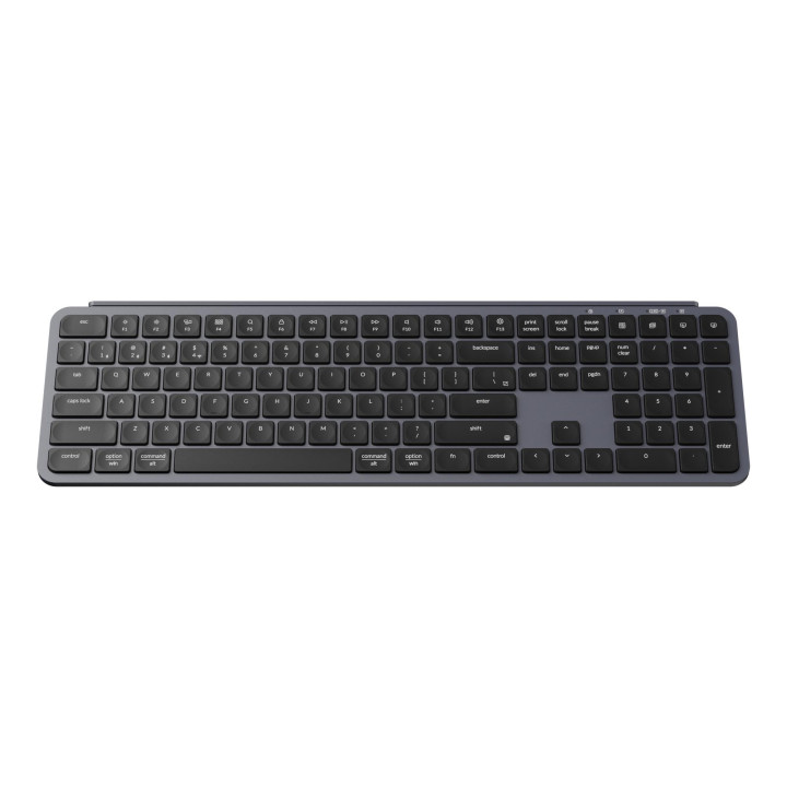 Безжична Bluetooth клавиатура Keychron B6 Pro, Пълен размер, нископрофилни бутони, Bluetooth/Wireless - B6P-K1 - 2