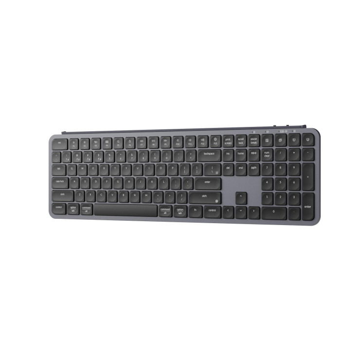 Безжична Bluetooth клавиатура Keychron B6 Pro, Пълен размер, нископрофилни бутони, Bluetooth/Wireless - B6P-K1 - 4