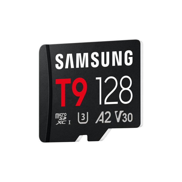 SD карта SAMSUNG T9, 128GB MicroSDXC U3 V30 A2 - MB-MH128T/WW - 1