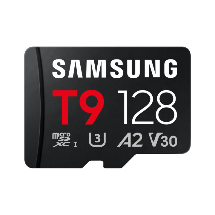 SD карта SAMSUNG T9, 128GB MicroSDXC U3 V30 A2 - MB-MH128T/WW - 3