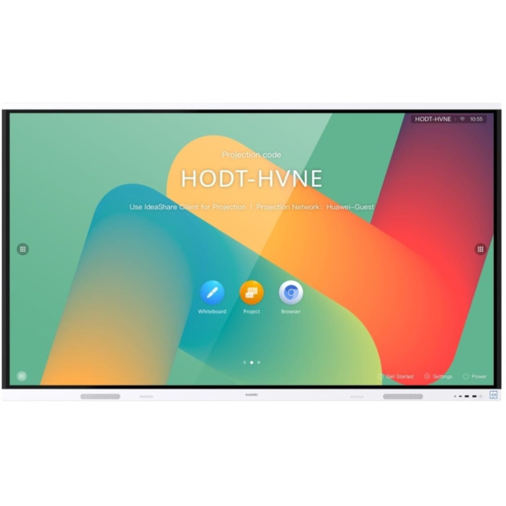 Интерактивен дисплей HUAWEI IdeaHub Board 2, 65" 4K UHD IPS сензорен, Android OS 9.0 / Windows 10 - 55150691 - 1