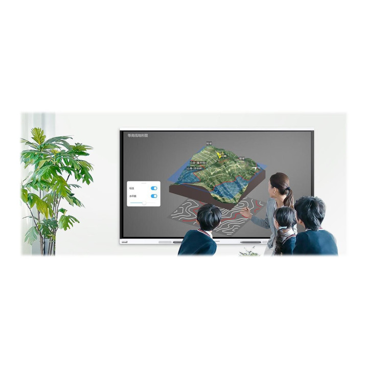 Интерактивен дисплей HUAWEI IdeaHub Board 2, 65" 4K UHD IPS сензорен, Android OS 9.0 / Windows 10 - 55150691 - 3