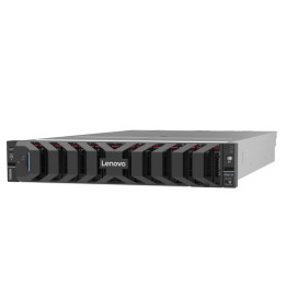Сървър Lenovo ThinkSystem SR650 V4, Intel Xeon 6505P 12-ядро 2.2GHz, 1x32GB DDR5 RDIMM, 2x1300W - 7DGDA027EA - 1