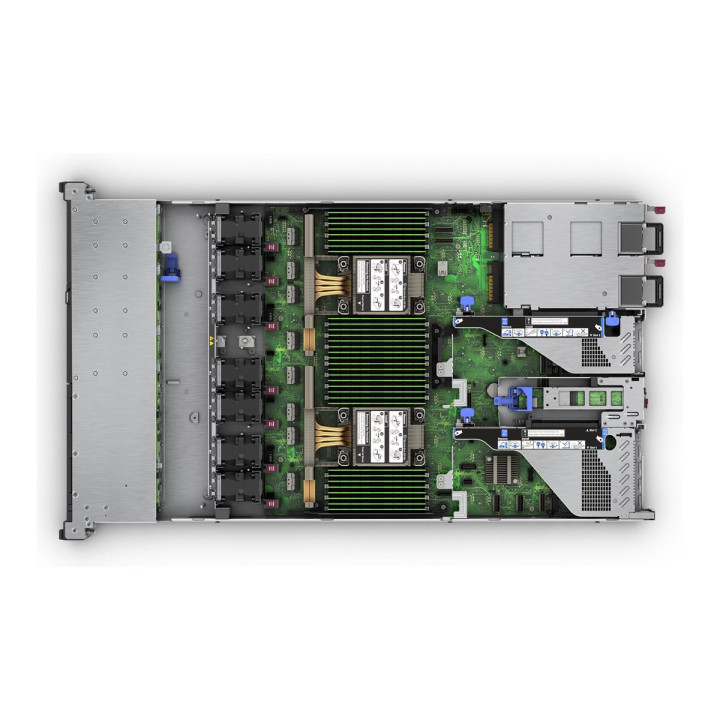 Сервър HPE ProLiant DL360 Gen11, Intel Xeon Silver 4514Y 2.0GHz 16-ядрен, 64GB DDR5 2800MHz, 2x480GB SATA SSD, без OS - P77237-4