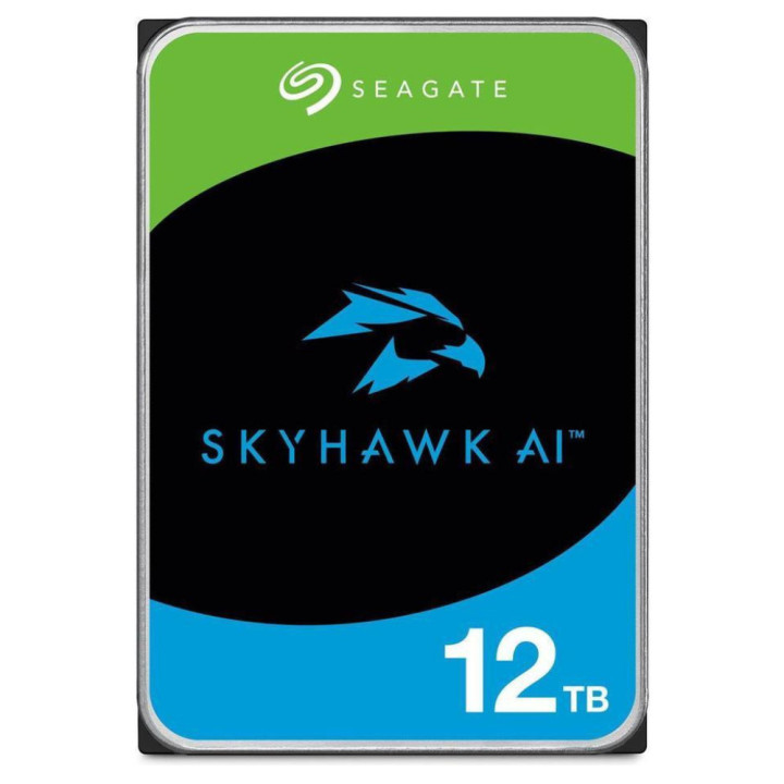 Твърд диск Seagate, 12TB  SkyHawk AI, 3.5" 7200RPM - ST12000VE003 - 1