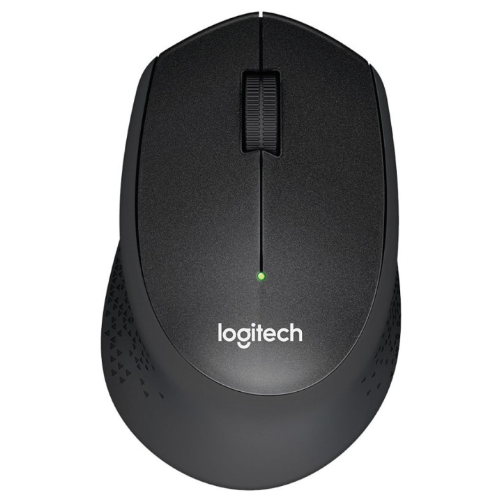 Безжична безшумна мишка Logitech M330 Silent Plus, black