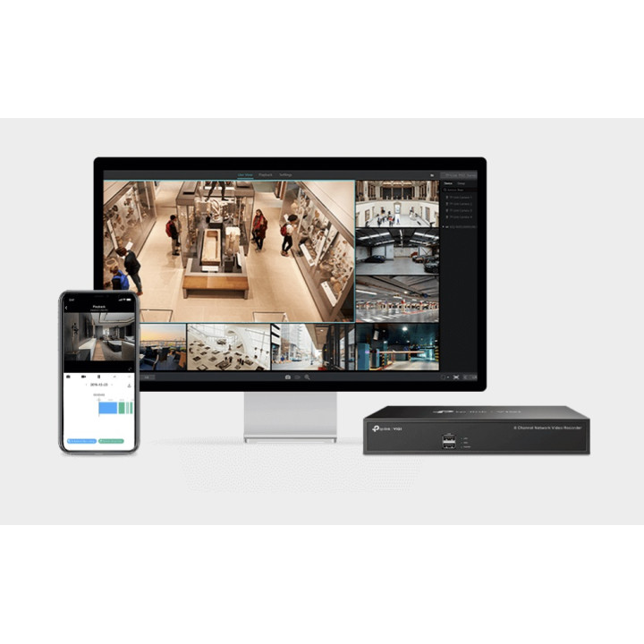 Мрежова камера TP-Link VIGI C250, 5MP, 4mm, куполна, външен монтаж, PoE - VIGI C250(4mm) - 12