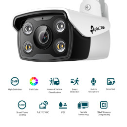 Мрежова камера TP-Link VIGI C330, 3MP 2304x1296p, IR булет, външна - VIGI C330(2.8mm) - 1