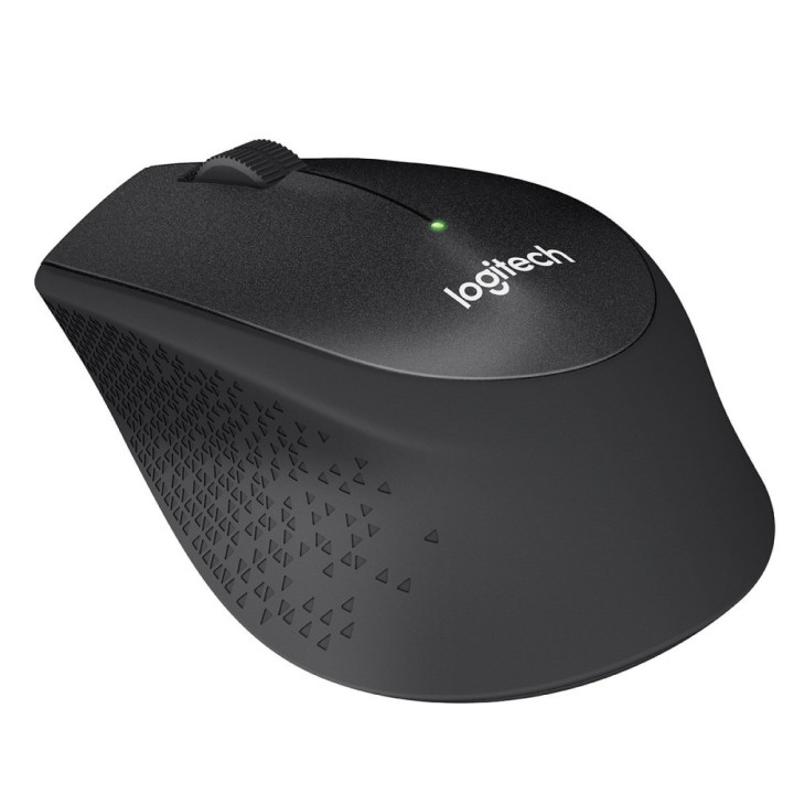 Безжична безшумна мишка Logitech M330 Silent Plus, black
