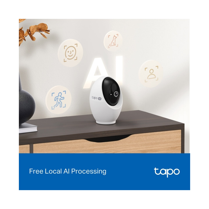Wi-Fi камера за наблюдение TP-Link Tapo C260, 1/2.7" CMOS, H.264, Pan/Tilt 180°, MicroSD до 512GB - 9