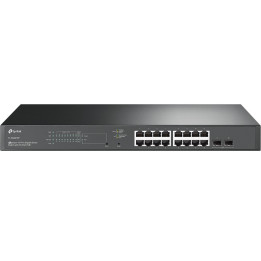 Управляем комутатор TP-Link JetStream TL-SG2218P, 18 портов гигабитен, 16× PoE+, 36 Gbps - 1