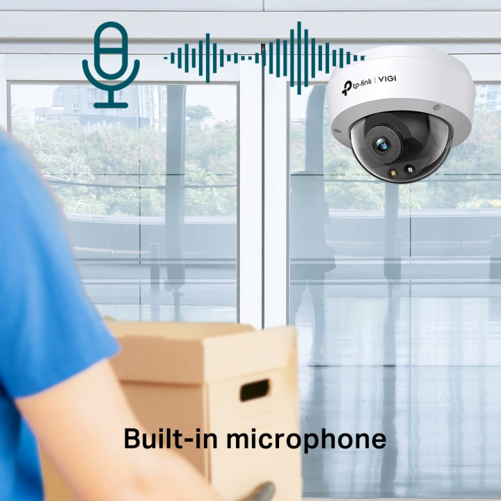 Мрежова камера TP-LINK VIGI C240, 4MP, 2.8mm, жична - VIGI C240(2.8mm) - 5