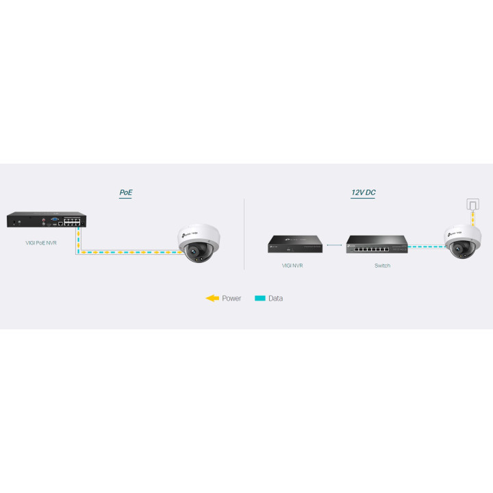 Мрежова камера TP-LINK VIGI C240, 4MP, 2.8mm, жична - VIGI C240(2.8mm) - 9