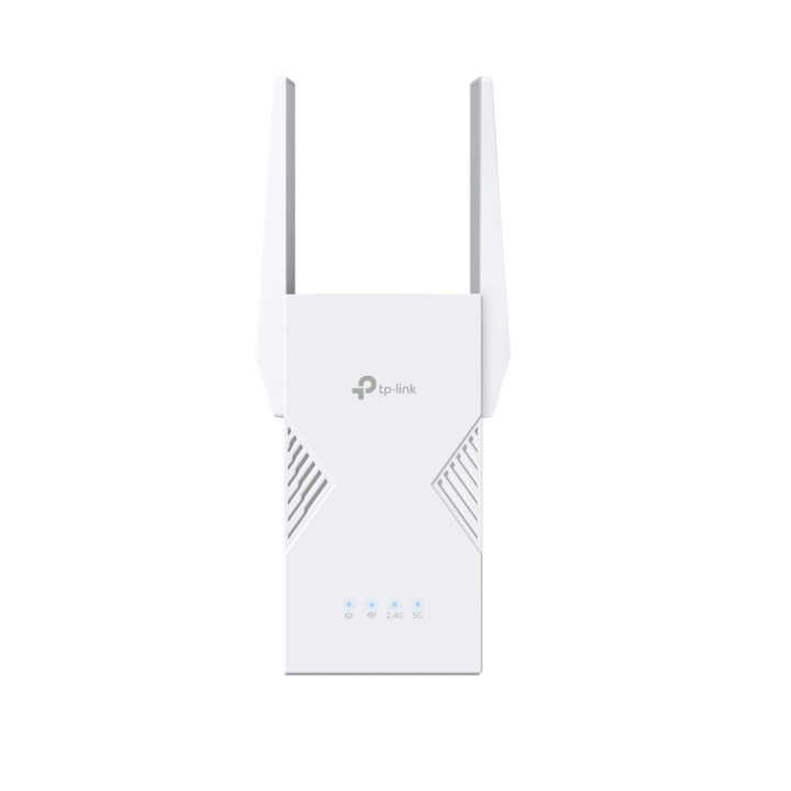 Wi-Fi удължител TP-Link RE235BE, BE3600 Двубандов 2.4/5GHz, 2× Външни антени, 1× 2.5Gbps Ethernet - 12